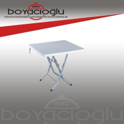 NOVUSSİ CİTY 80X80 KMA MASA-BEYAZ