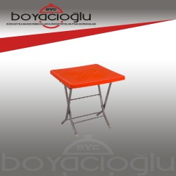 NOVUSSİ CİTY 80X80 KMA MASA-TURUNCU