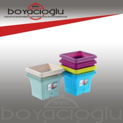 SERİNOVA OVA BALKON SAKSI 2NO 5,7LT