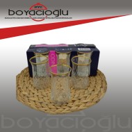 ODİN327 LÜSTER YALDIZLI ÇAY BARDAK