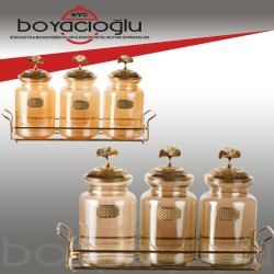 BUENOS OTTOMAN İSTEME KAVANOZ 3LÜ