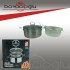 ÖZBERK METAL KIZARTMA TENCERESİ KAPAKLI 22NO