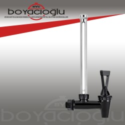 ÇAY MAKİNE MUSLUK BASMALI + BORUSU GÖSTERGELİ