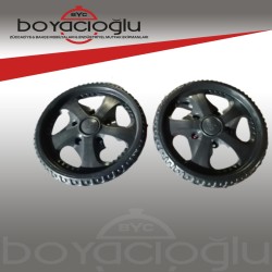 PERİLLA PLASTİK PAZAR ARABASI TEKERLEĞİ