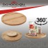 PBT-069 BAMBU DÖNERLİ SUNUM TABAK