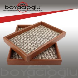 PBT-360 AHŞAP DESENLİ 2Lİ TEPSİ