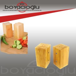 PBT-430 BAMBU TUZLUK BİBERLİK 2Lİ