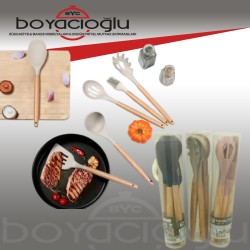 PBT-513 SİLİKON KEPÇE KAŞIK SETİ