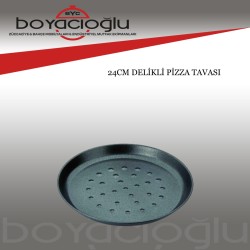 24CM DELİKLİ PİZZA TAVASI