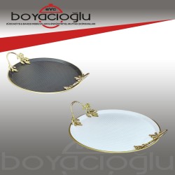 PALMİYE PLMY-14830 METAL DÖVME TEPSİ YUV. 30CM