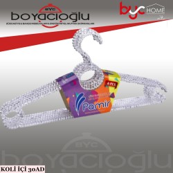 PMR-101 BONCUK ELBİSE ASKI KRİSTAL 6LI