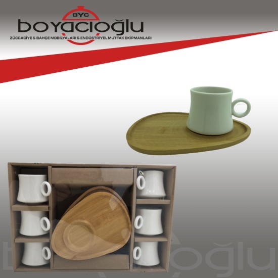PAÇİ AHS-700484 DAMLA BAMBULU 6LI KAHVE FİNCAN TK. PAÇİ AHS-700484 DAMLA BAMBULU 6LI KAHVE FİNCAN TK.