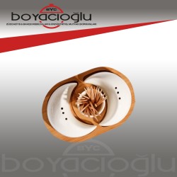 BAMBULU 3 PRÇ TUZLUK SET