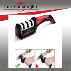 PRATİK BIÇAK BİLEME APARATI SİYAH