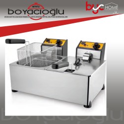 REMTA 8+8 ELEKT. FRİTÖZ ÇİFTLİ KAPAKLI