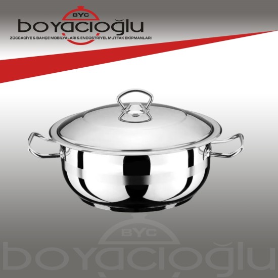 ROYAL ÇELİK TENCERE BASIK 40X16