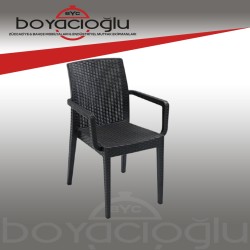 RAINBOW SIENA RATTAN KOLTUK - ANTRASİT