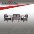 ALLİBERT TARIFA İKİLİ OTURMA TK - KAHVE