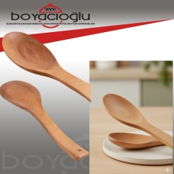 ROMA GLASS 026 CİLALI AHŞAP KAŞIK