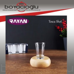 RAYAN TOSCA SHOT 6LI KAHVE YANI BARDAK