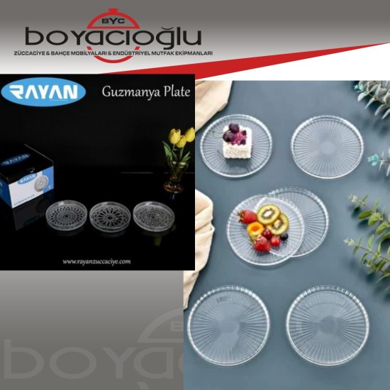 RAYAN GUZMANYA CAM PASTA TABAK 6LI 16CM RAYAN GUZMANYA CAM PASTA TABAK 6LI 16CM