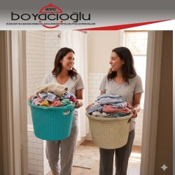 SARAL S-7003 RATTAN YUVARLAK ÇAMAŞIR SELE