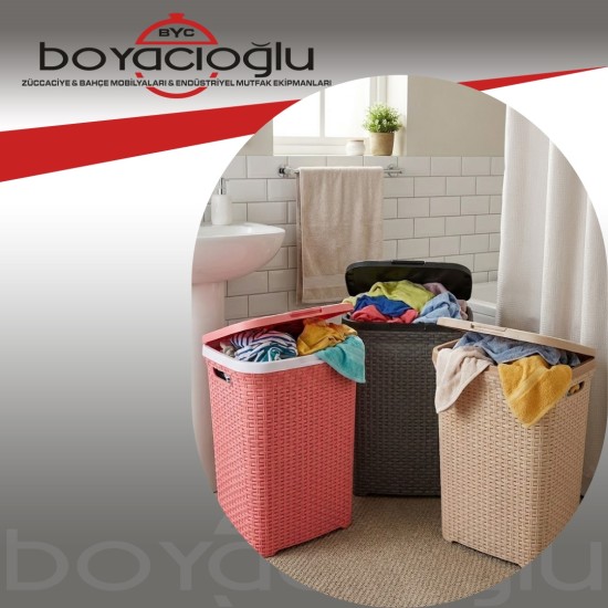 SARAL S-7007 RATTAN KİRLİ ÇAMAŞIRLIK