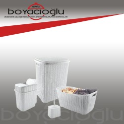SARAL S-7022 ÖRGÜ 6PRÇ BANYO SET