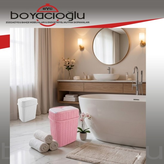 SARAL S-8005 ÖRGÜ HİPPO ÇÖP KOVA