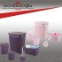 SARAL DAMLA 6PRÇ BANYO SET