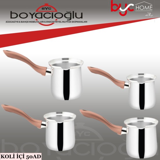 ŞAHSET ÇELİK CEZVE NO:5 550cc ŞAHSET ÇELİK CEZVE NO:5 550cc