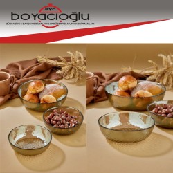 GLASSCOM SAHRA 3PRÇ KASE SET