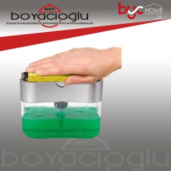 SUN SB-764 SÜNGER HAZNELİ SABUNLUK