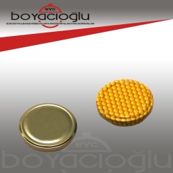 63MM METAL KAPAK GOLD 1100
