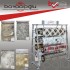 SERMAT GLASSY DESENLİ ŞEFFAF MİKA 100CMX20MT