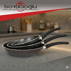 MEHTAP GRANİT TAVA SET 18+22+26