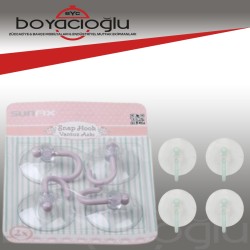 SUN SF-854 4LÜ ŞEFFAF VANTUZ ASKI (MUCK)