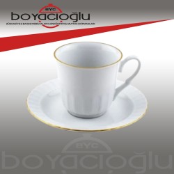GÜRAL BOYALI SEDEF ÇAY & NESKAFE FİNCAN TAKIM İKİ FİLE