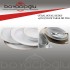 GÜRAL BOYALI SEDEF 19CM ÇUKUR TABAK İKİ FİLE 