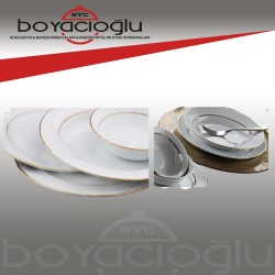 GÜRAL BOYALI SEDEF 25CM KAYIK İKİ FİLE