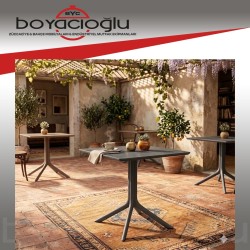 SAĞLAM 0374 SORTİ BEE MASA 70X70-KAPİÇİNO