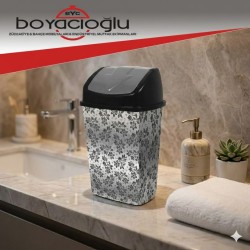 SAĞLAM 295 DESENLİ KLİK ÇÖP 4NO 25LT