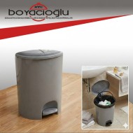 SAĞLAM 364 PEDALLI ÇÖP KOVASI NO:2 11LT