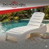 SAĞLAM 602 TİTAN RATTAN ŞEZLONG-BEYAZ