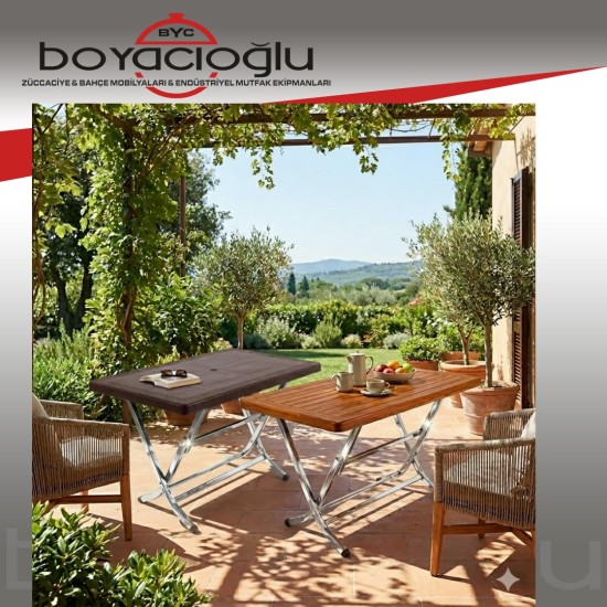 SAĞLAM-624 ZEUGMA RATTAN KMA MASA 70X120-TİK