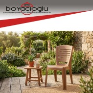 SAĞLAM 689 ZAMBAK SANDALYE TİK EKO