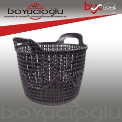 SAĞLAM 752 ÖRGÜ ÇAMAŞIR SEPET KÇK 20LT