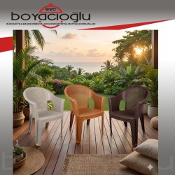 SAĞLAM 981 HOBİ RATTAN KOLTUK-TİK