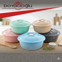 SAĞLAM ST-034 RENKLİ HAMUR LEĞENİ 6NO 15LT