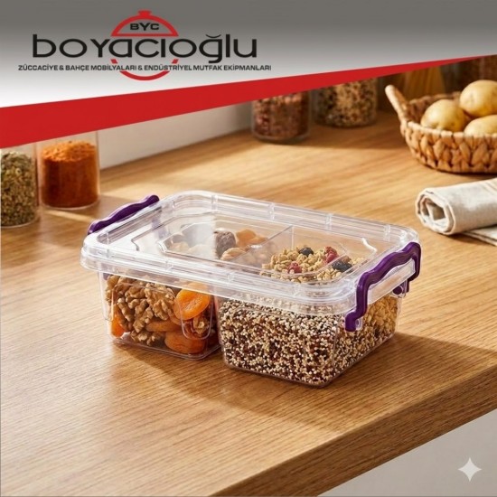 SAĞLAM ST-079 BÖLMELİ KİLERBOX SAKLAMA KABI